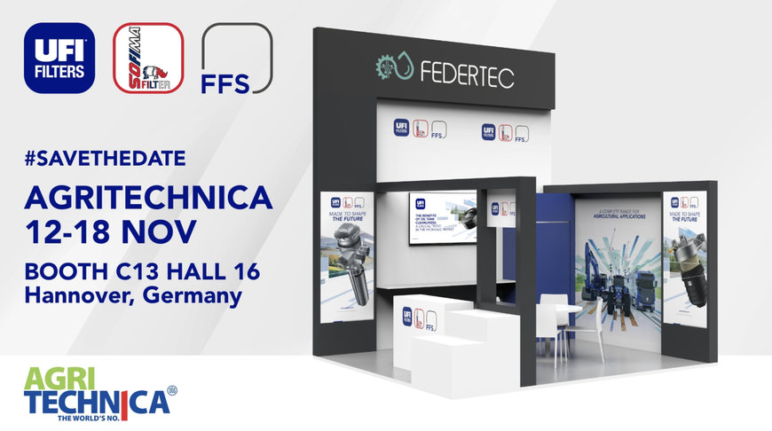UFI Filters Aftermarket e UFI Filters Hydraulics insieme ad AGRITECHNICA di Hannover 2023